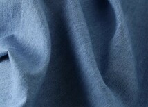 C709-4-2XL■ブルー/新品DCKMANY 綿100% メンズ 折り襟 長袖 シャツ 高品質 カジュアル 薄手 春夏 スリーム トップス アウター おしゃれ_画像8
