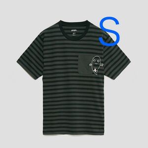 グラニフ　せなけいこ　おばけのてんぷら　ボーダーTシャツ　S