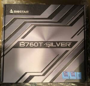 BIOSTAR B760T-SILVER Mini-ITX マザーボード ( Intel B760 / DDR5 / PCIe 5.0 / 2.5ギガビット LAN / Wi-Fiカード対応 / LGA1700 )