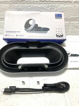 PSVR2 Senseコントローラー用コントローラー充電ステーション アンビエントライト付きデュアル充電ドック Type-Cマグネットポート2個付き _画像1