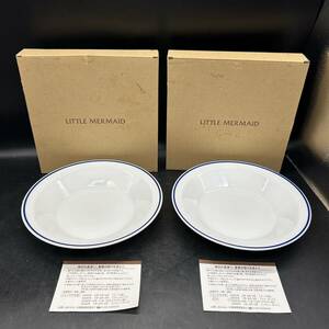 LITTLE MERMAID リトルマーメイド 大皿 中皿 プレート スープ皿 食器 X12