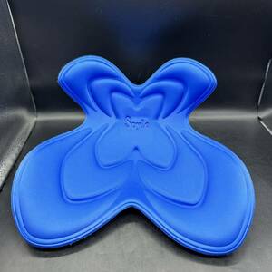 Butterfly MTG Style style posture correction pelvis support chair "zaisu" seat butterfly body make-up seat blue 573