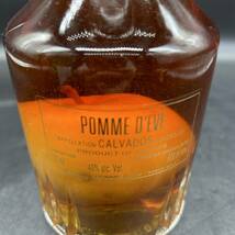 Calvados Pomme de Eve Brandy カルヴァドス ポム・ド・イブ ブランデー 600 ml フランス産 ギフト りんご入り 571_画像4