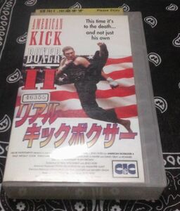 リアル・キックボクサー　American Kickboxer 2　デル・”アポロ”・クック　レア　廃盤クンフー・マーシャルアーツアクション　未DVD化