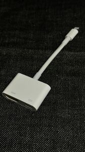 Apple Lightning-Digital AVアダプター　Model A1438 HDMI変換ケーブル iPhone ライトニング