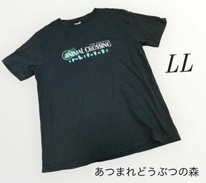 どうぶつの森　Tシャツ 黒 Tシャツ あつまれどうぶつの森 あつ森