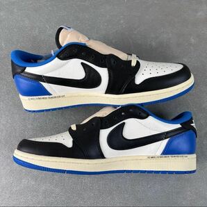 NIKE JORDAN1 トラヴィス Travisscott トラフグ スニーカー エア ジョーダン 1 LOW Travis Scott x Fragmentの画像4