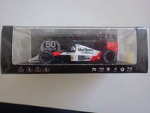 【送料無料】1/43 ユーロスポーツ特注（spark） ＭcLaren Honda MP4/5 World Champion NO.2 1989 A.プロスト（社外デカール貼付済）_画像1