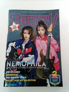 BURRN! 2024年2月　NEMOPHILA 　シンコーミュージック