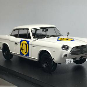 京商 1/43 PRINCE SKYLINE SPORT RACING 1963 NIPPON G.P. NO.40 REF.03233Bの画像1