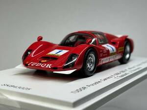 SPARK 1/43 PORSCHE CARRERA 6 TUDOR 1969 SUZUKA 1000km WINNER REF.SKB43025