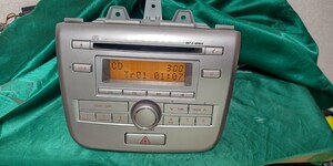 即決！ワゴンR MH23S 純正オーディオ デッキ CDプレーヤー/FM/AM/MP3　PS-3075J-A　送料無料！