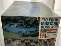 フォード マスタング BOSS 429 1/24 プラモデル ハセガワ製_画像2