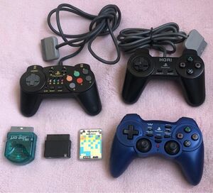 PS PS2 コントローラー 連射機 HORI セット プレイステーション