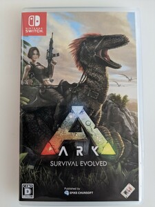 新品同様　ニンテンドースイッチ　ソフトパッケージ版　 Nintendo Switch アーク サバイバル エボルブド ARK Survival EVOLVED