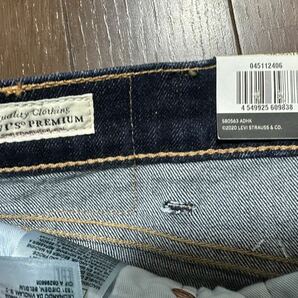 Levi's 新品！リーバイス 511 SLIM ビッグE 濃紺デニム W40・L32 045112406 スリム 501XXの画像5