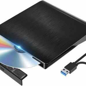 USB デスクトップパソコン CD DVDドライブ 外付け 静音 type-c