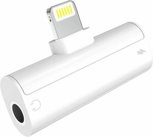 【MFi正規認証品】 iphone イヤホン 変換 アダプター lightning 3.5mm 急速充電 音楽 同時 イヤホンジャック iOSデバイスに対応