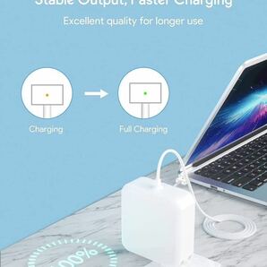 MacBook Air 充電器 互換電源アダプター 45W Mag 2 T型充電器 T型 Mag 互換電源アダプター 45Wの画像4