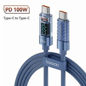 Type-C to Type-C 急速充電ケーブル ディスプレイ 1m 100W PD USB