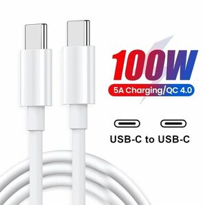 Type-C to Type-C 急速充電ケーブル 2m 100W PD USB