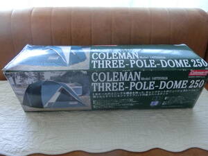 Coleman コールマン 3～4人用 ドーム テント THREE-POLE-DOME 250×250×H165㎝　未開封品