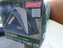 Coleman コールマン 3～4人用 ドーム テント THREE-POLE-DOME 250×250×H165㎝　未開封品_画像3