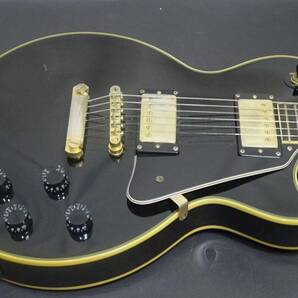 ジャンク Epiphone Les Paul Custom エピフォン レスポール カスタム ハードケース付き ギターの画像2