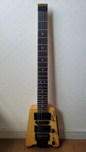 Steinberger Spirit GT-PRO QUILT TOP DELUXE NATURAL スタインバーガー ヘッドレス エレキギター ストリングアダプター ソフトケース付き