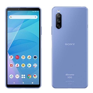 美品 SO-52B Xperia 10 III ブルー 中古 SIMフリー SIMロック解除済