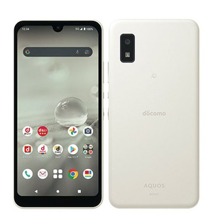 バッテリー80％以上 ほぼ新品 SH-51C AQUOS wish2 ホワイト 中古 SIMフリー SIMロック解除済