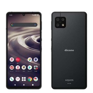 バッテリー80％以上 良品 SH-54B AQUOS sense6 ブラック 中古 SIMフリー SIMロック解除済