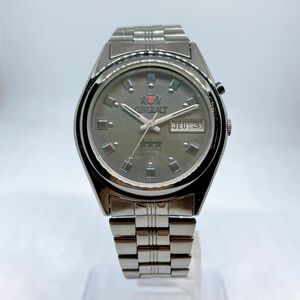 《希少》Orient CRYSTAL 腕時計 ブラック 自動巻き 機械式 メタル