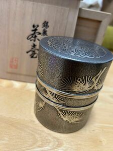 【新品・未使用】茶道具　錫製　茶壺 茶壷