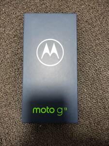 【新品未使用】moto g13 ラベンダーブルー SIMフリー