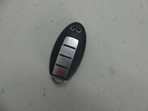 A2605 S INFINITI インフィニティキーレス スマート キー カギ リモコン 4ボタン トランク 日産 フーガ PY50 にて使用