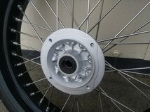 TS125R TS200Rに!! 43mm 正立フロントフォーク化セット用モタードホイールセット 17インチ DR250S ジェベル SJ44_画像5