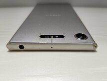 　★【39779WM】 ジャンク SoftBank 701SO SONY Xperia XZ1 ウォームシルバー SIMロック解除済 1円 ! 1スタ !_画像5