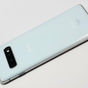  ★【39814WM】 ちょい美品 docomo SC-03L SAMSUNG Galaxy S10 プリズムホワイト SIMロック解除済 1円 ! 1スタ !の画像4