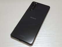 　★【39958WM】 ジャンク SoftBank A002SO SONY Xperia 5 II ブラック SIMロック解除済 1円 ! 1スタ !_画像2