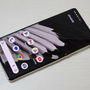  ★【40030WM】 完動品 Google Pixel 7 Pro ヘイゼル 128GB 国内版SIMフリー 1円 ! 1スタ !の画像1