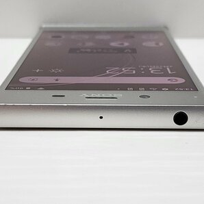  ★【40390WM】 ジャンク au SOV36 SONY Xperia XZ1 ウォームシルバー 1円 ! 1スタ !の画像3