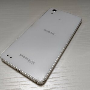  ★【40413WM】 ジャンク Y!mobile X3-KC 京セラ Android One X3 ホワイト SIMロック解除済 1円 ! 1スタ !の画像2