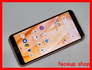 　★【40106WM】 完動品 楽天モバイル SH-RM12 SHARP AQUOS sense3 lite ライトカッパー 国内版SIMフリー 1円 ! 1スタ !