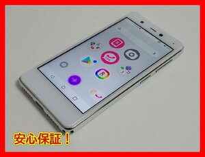 　★【38692WM】 完動品 楽天モバイル Rakuten Mini C330 クールホワイト 32GB 1円 ! 1スタ !