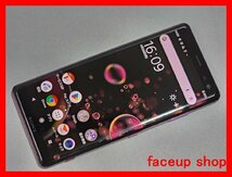 　★【40155WM】 ちょい美品 au SOV39 SONY Xperia XZ3 ボルドーレッド 1円 ! 1スタ !_画像1