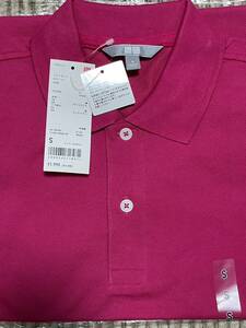 UNIQLO ユニクロ　半袖　メンズ　ドライ　ポロシャツ　12 ピンク