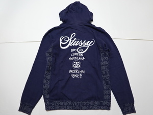 ■0420■STUSSY ステューシー フルジップパーカー L ●●