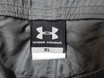 ■0426■UNDER ARMOUR アンダーアーマー ナイロンパンツ 七分丈 XL●_画像2