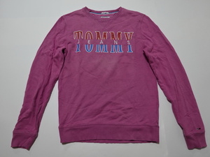 ■0429■TOMMY JEANS トミーヒルフィガー TOMMY HILFIGER トレーナー S ●